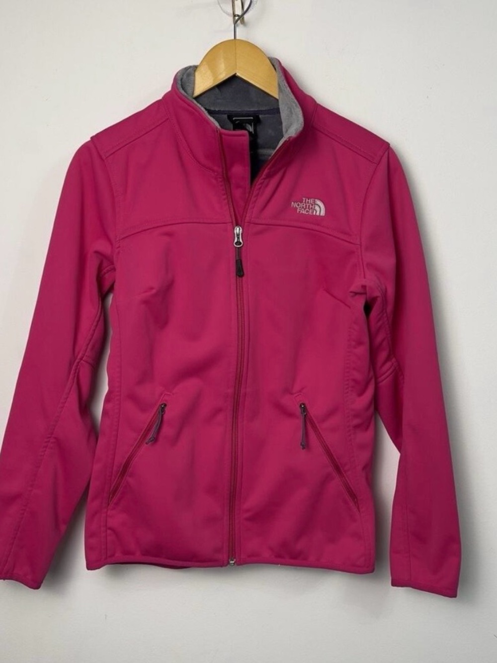 The North Face Women's Fuchsia Softshell Utility Jacket